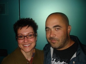 Mitzi Szereto with Aaron Lewis