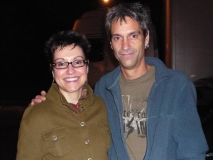 Mitzi Szereto with Johnny April