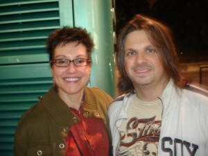 Mitzi Szereto with Mike Mushok