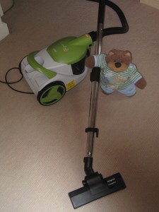 Teddy vacuums