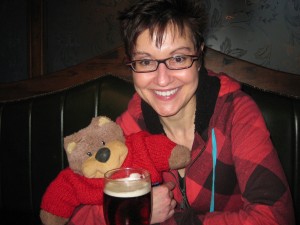 Mitzi Szereto and Teddy Tedaloo at London Bears and Friends Soiree