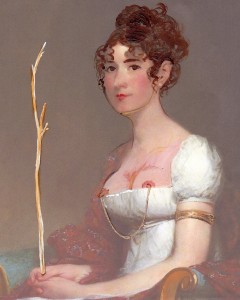 Portrait of Miss Caroline Bingley (courtesy of Jane Austen Prequels and Sequels)