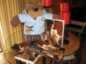 Teddy Tedaloo confiscates the Pride and Prejudice: Hidden Lusts author copies
