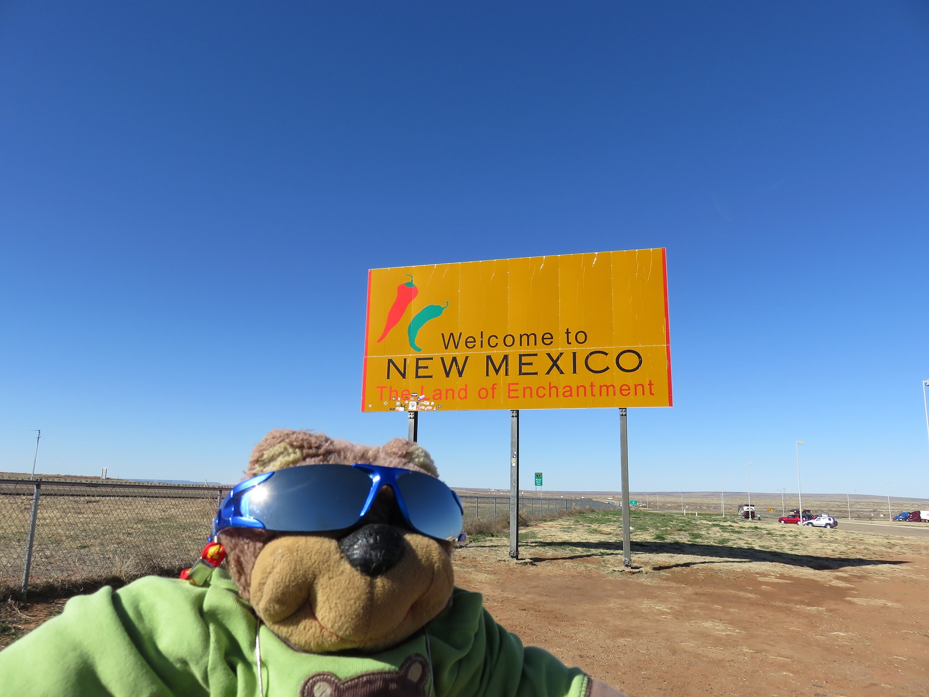 Teddy Tedaloo arrives in New Mexico