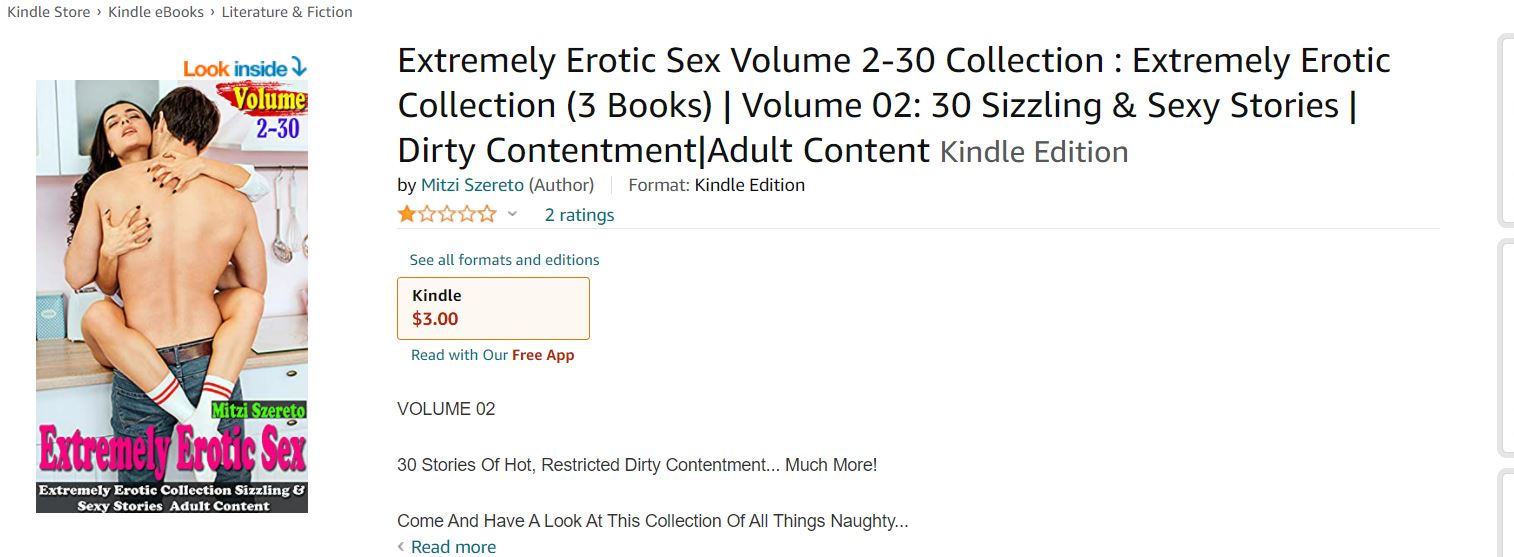 Kindle erotic category