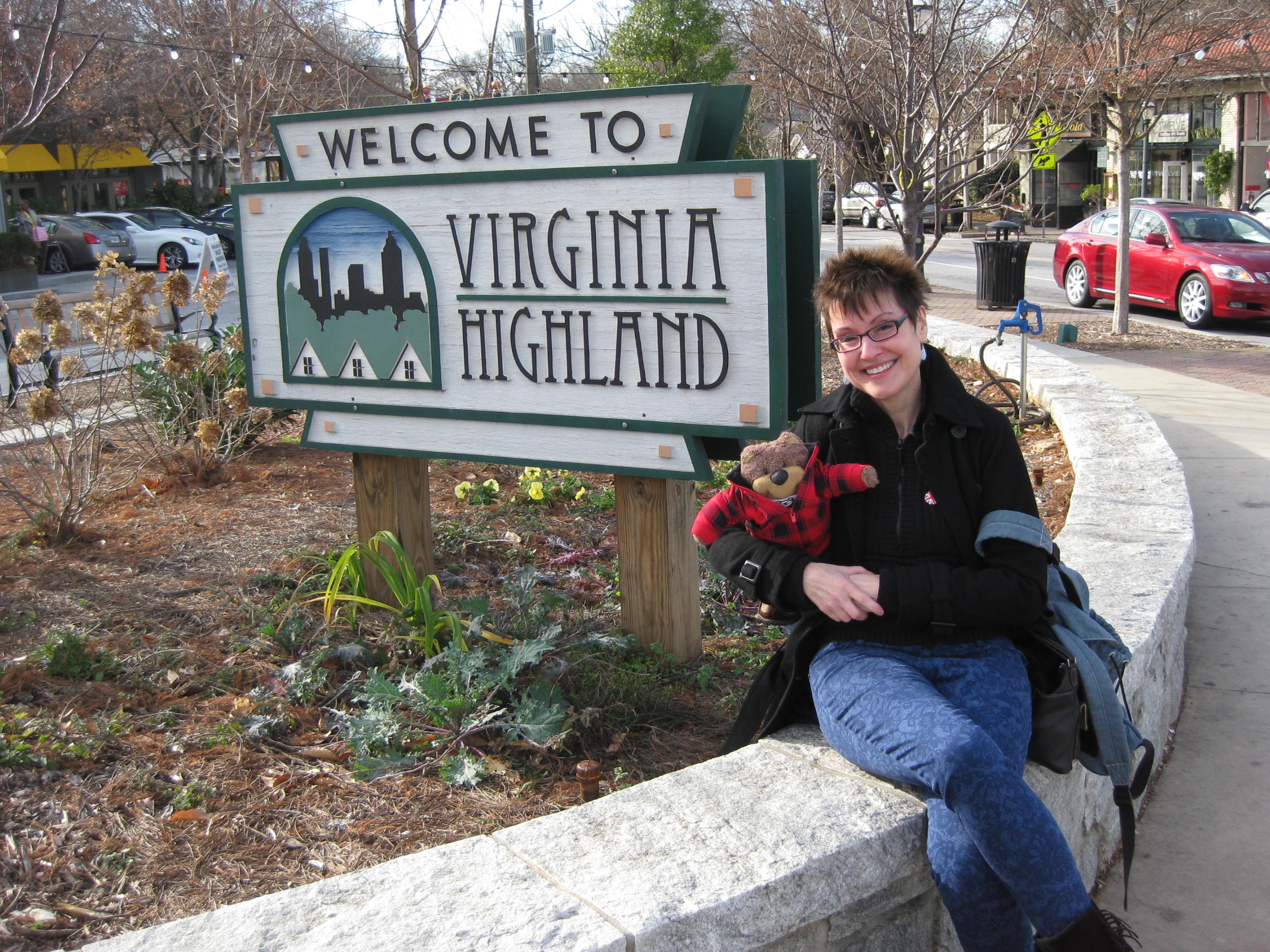Mitzi Szereto and Teddy Tedaloo in Atlanta's Virginia Highland