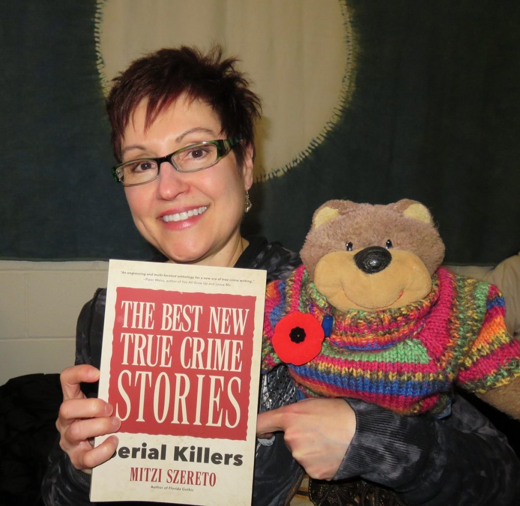  Mitzi Szereto, editor and contributor, The Best New True Crime Stories: Serial Killers (joined by Teddy Tedaloo). 